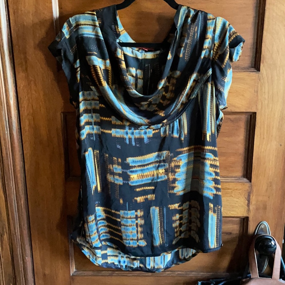Anthro Cowl neck tunic-ish top